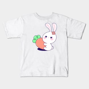 Bunny loves Carrots Kids T-Shirt